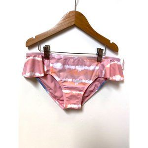 Raisins Girls Swim Ruffle Tie-Dye Bikini Swim Bottom NEW